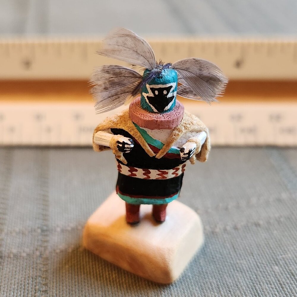 Handmade Navajo Crow Mother Kachina doll